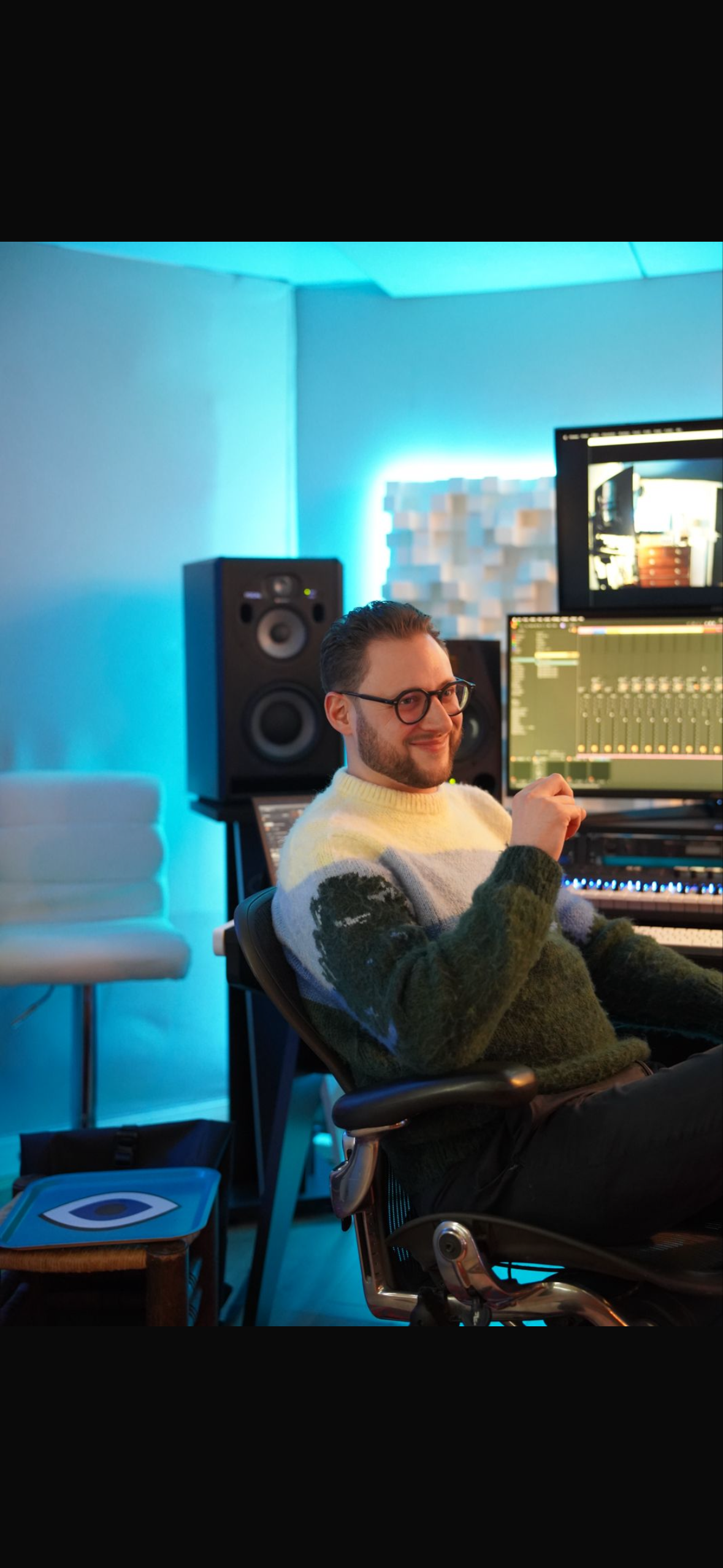 David Cepolowicz au studio